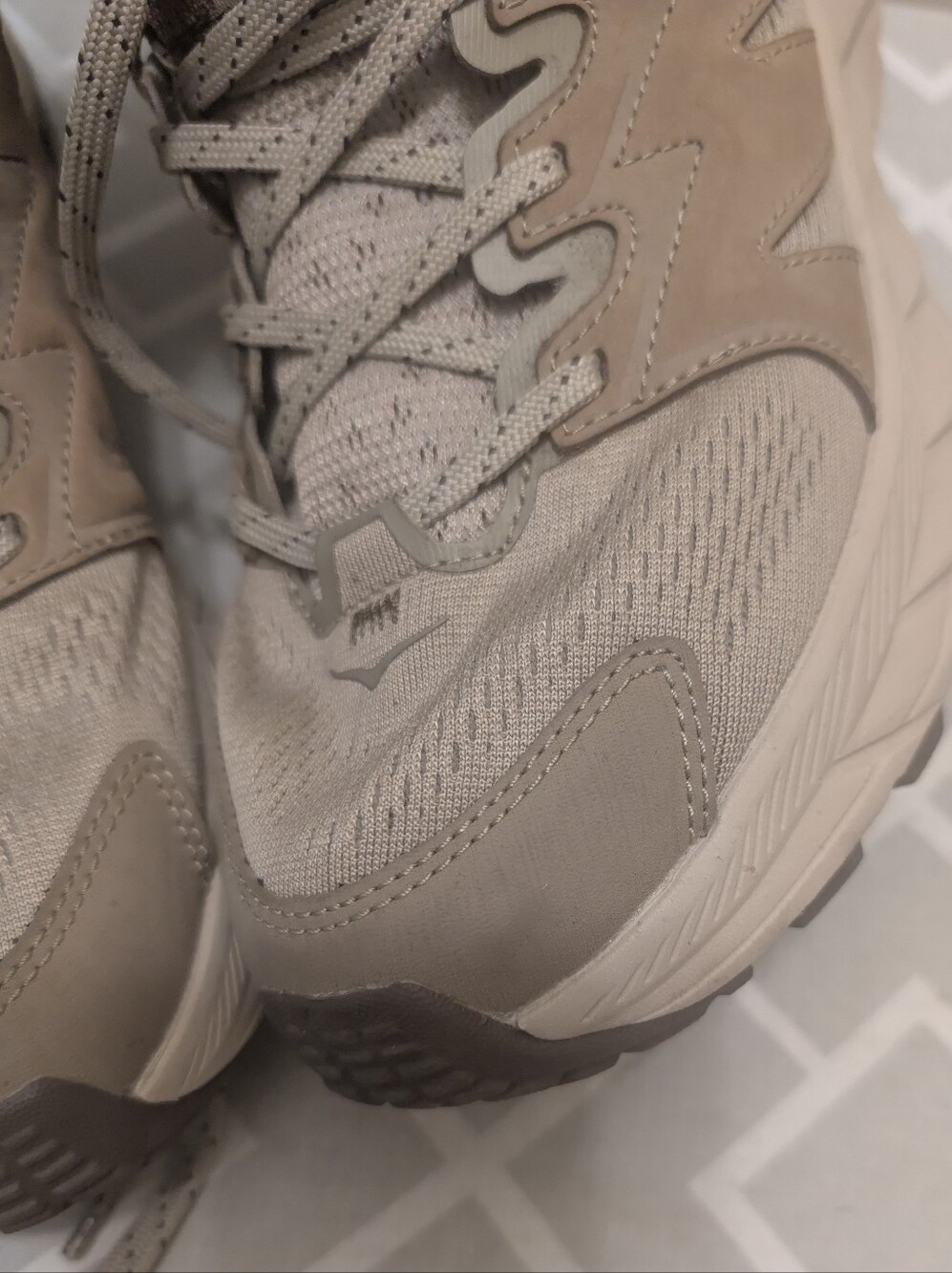 HOKA Anacapa Breeze Hiking Boots — Light Taupe - Picture 4 of 13